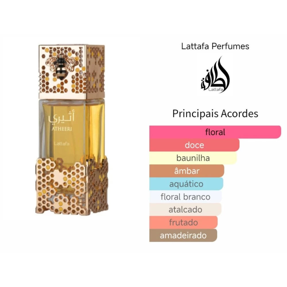 Atheeri Eau de Parfum Lattafa 100ml feminino