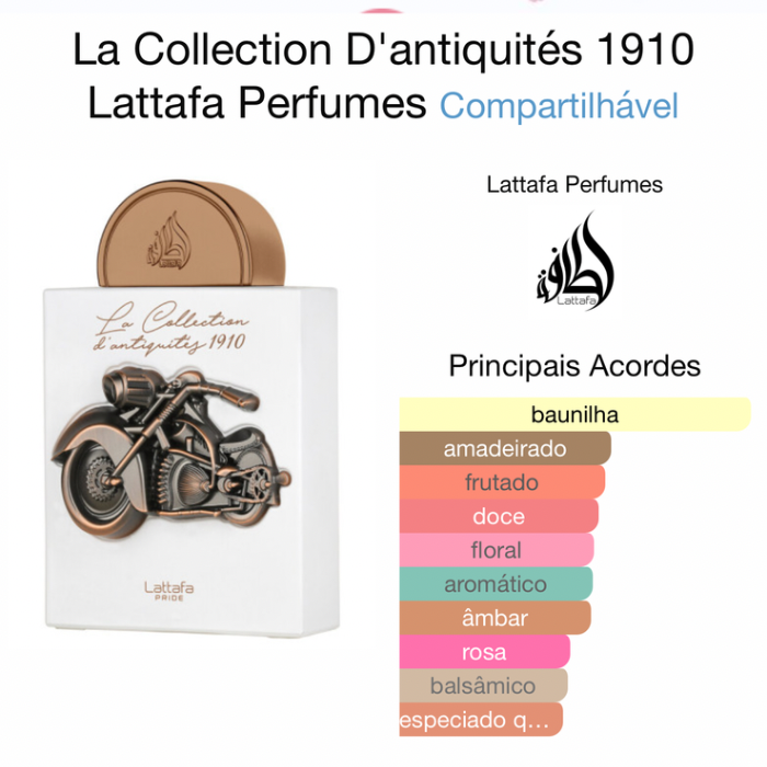 La Collection D' Antiquites 1910 Lattafa Pride Eau De Parfum 100ml Masculino