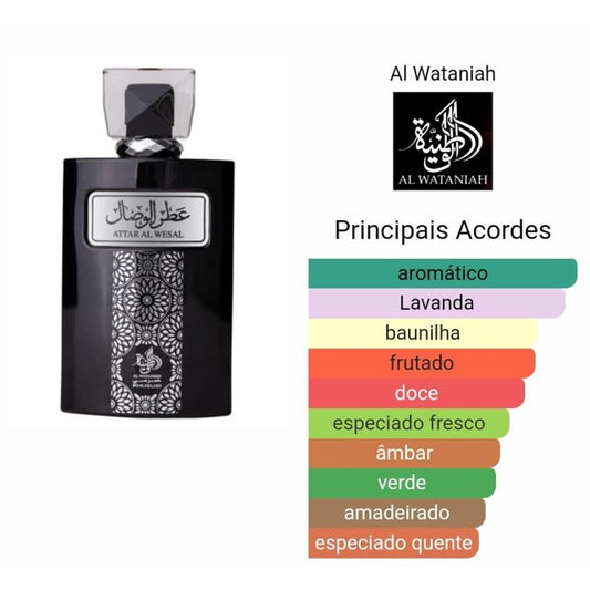 Attar Al Wesal da Al Wataniah 100ml masculino