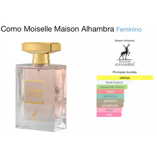 Como Moiselle Maison Alhambra Eau de Parfum Feminino 100ml