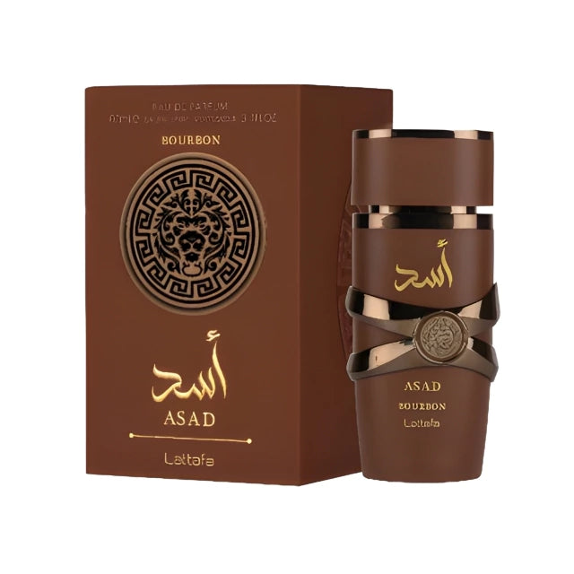 Asad Bourbon Lattafa Perfume Masculino 100ml