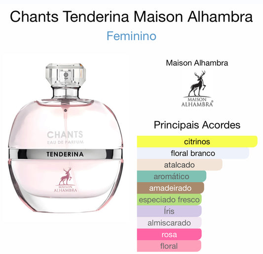 Chants Tenderina Maison Alhambra Feminino 100ml