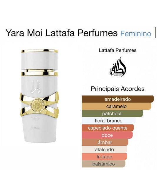 Yara Moi Lattafa Perfumes 100ml Feminino