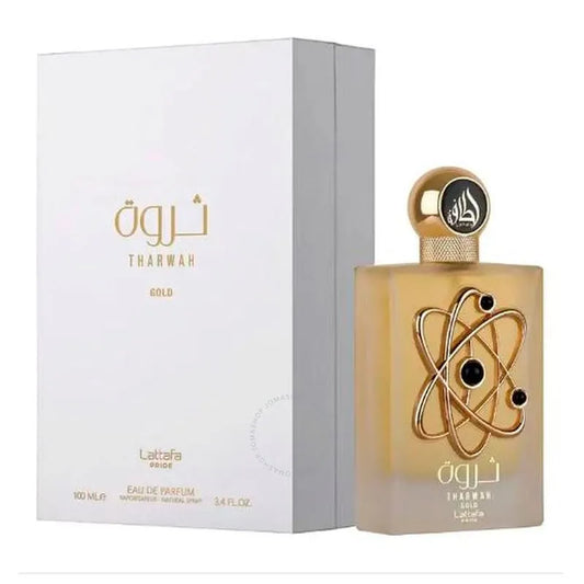 Tharwah Gold Lattafa eaux de parfum Feminino 100ml: