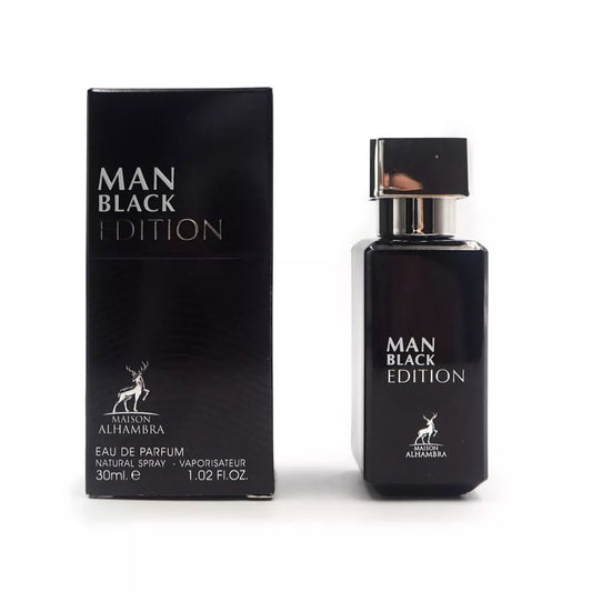 Man Black Edition Maison Alhambra Eau de Parfum  30ML