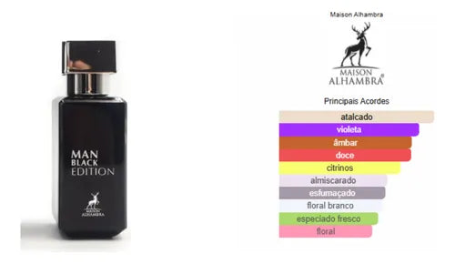 Man Black Edition Maison Alhambra Eau de Parfum  30ML