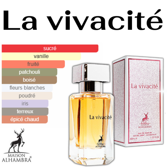 Perfume La Vivacité – Alhambra Eau de Parfum – 30ml feminio