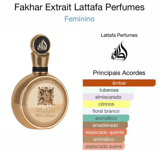 Fakhar Gold Extrait Lattafa Eau de Parfum  unisex 100ml