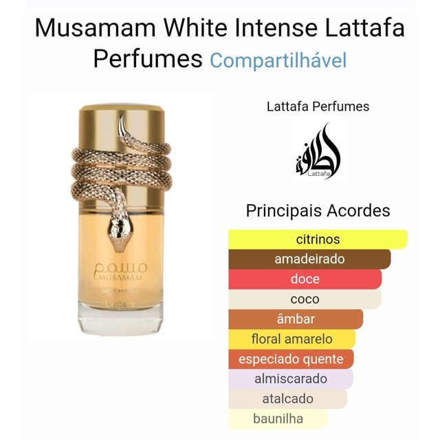Musamam White Intense  Lattafa EAU De Parfum 100 ml